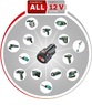 Дрель-шуруповерт Bosch EasyDrill 1200 аккумуляторная без аккумулятора и зарядного устройства, 06039D3000