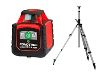 Комплект ротационный лазерный нивелир CONDTROL Green Rotolaser 400 метров. + Штатив CONDTROL GEO XL,1-5-108