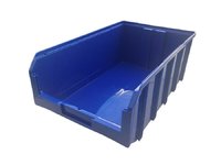 Пластиковый ящик Стелла-техник V-3-К3-синий , 342х207х143мм, комплект 3 штуки