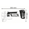Ножницы высечные аккумуляторные GNA 18V-16 Professional BOSCH, 0601529500