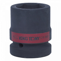 Головка торцевая ударная шестигранная 1", 1&1/4", дюймовая KING TONY 853540S