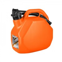 Канистра OCTANE RESERVE 5л оранжевая для топлива (усиленная) с крышкой и лейкой Тритон 55381