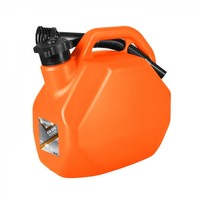 Канистра OCTANE RESERVE 10л оранжевая для топлива (усиленная) с крышкой и лейкой Тритон 55382
