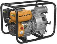 Мотопомпа Carver CGP 5580D для грязной воды (4-х тактн., 5,2 кВт/7,0 л.с., вх/вых.- 3''/80 мм) арт.01.022.00005