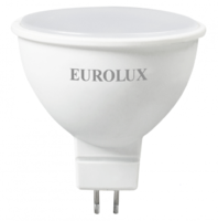 Лампа светодиодная EUROLUX LL-E-MR16-7W-230-4K-GU5.3 арт.76/2/24