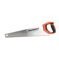 Ножовка PATRIOT WSP-450S, по дереву, 11 TPI мелкий зуб, 3-х сторонняя заточка, 450мм PATRIOT 350006002
