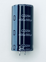 Конденсатор 560мкФ*400В (H=62мм D=30mm) GP (арт. 61/50/27)