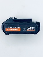 Батарея аккумуляторная Li-ion для шуруповертов PATRIOT серии The One, Модели: BR 141Li Емкость аккумулятора: 2,0 Ач Напряжение: 14,4В PATRIOT, арт. 180201101