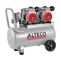 Безмаслянный компрессор ALTECO ACO 50L, 63425