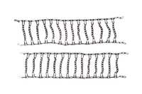 Пара цепей на колеса (16х6.5-8") для райдеров Husqvarna (9649930-01)