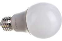 Лампа светодиодная LL-E-A60-11W-230-6K-E27 (груша, 11Вт, холод., Е27) Eurolux, арт. 76/2/73