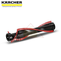Цилиндрическая щетка жесткая, красная, для CV 38/х Karcher 6.906-644.0