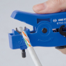 Стриппер для снятия изоляции и резки многожильного и плоского кабеля KING TONY UTP, STP, RJ 6755-05