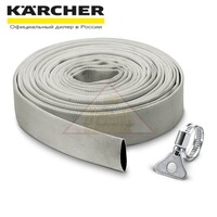 Плоский шланг в комплекте, 10 м для погружных насосов Karcher 2.997-100.0
