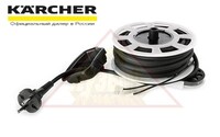 Бобина смотки кабеля в сборе для моделей пылесосов сухой уборки Karcher VC 6100, VC 6.150, VC 6200, VC 6300, VC 6350, VC 6400 (6.649-110.0)