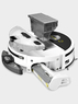 Робот-пылесос моющий Karcher RVF 7 Comfort, 1.269-690.0