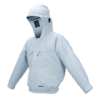 Аккумуляторная куртка с вентиляцией Makita DFJ207ZXL без АКБ и ЗУ (арт. 187737)