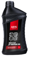 Моторное минеральное масло AEG2 Universal 2T, 1л, арт. 30625