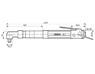 Пневматический угловой отключающийся шуруповерт Bosch (2-10 Нм,420 об/мин,180 Вт) Professional, 0607453623