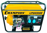 Генератор CHAMPION LPG6500E(+газ 5/5,5кВт 25л 81кг 2,9л/ч12V эл.старт счетчик 32А)