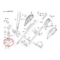 Косильный нож-фреза садового триммера Bosch AFS 23-37 (арт. F016F04840)