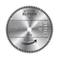Пильный диск Elitech 1820.116300 (195625)