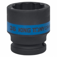 Головка торцевая ударная двенадцатигранная (3/4"; 36 мм) KING TONY 653036M