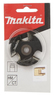Фреза пазовая дисковая (47,6х5 мм; хвостовик 8 мм; 3 лезвия) Makita D-12077