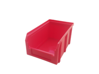 Пластиковый ящик Стелла-техник V-2-красный 234х149х120мм, 3,8 литра